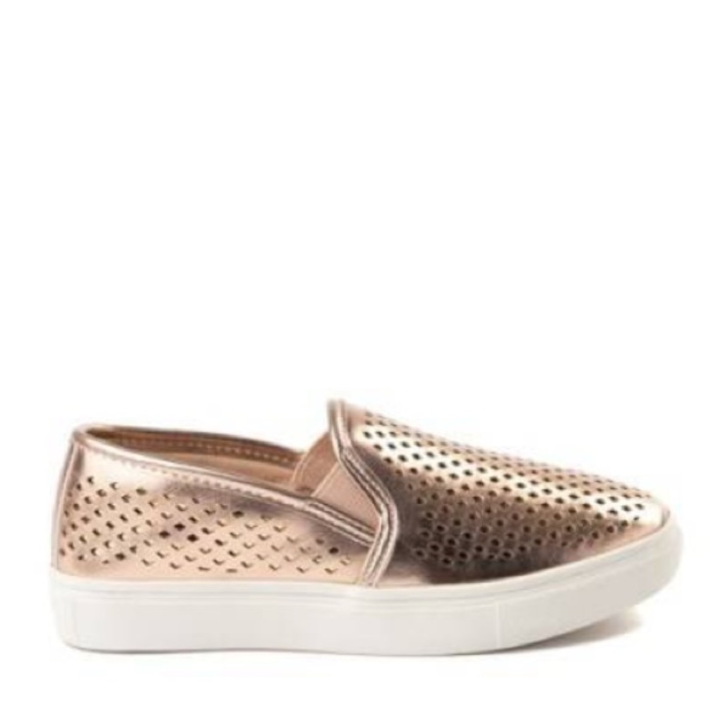 Steve Madden Slip On Casual Sneaker (Rose Gold)